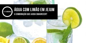 Agua com limão em jejum ajuda emagrecer