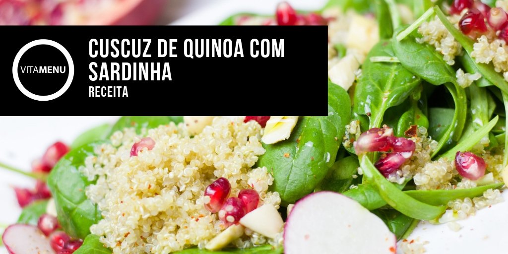 Cuscuz De Quinoa Com Sardinha