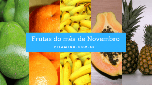 Frutas da Epoca Novembro