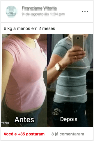 Depoimento 3 sobre o vitamenu